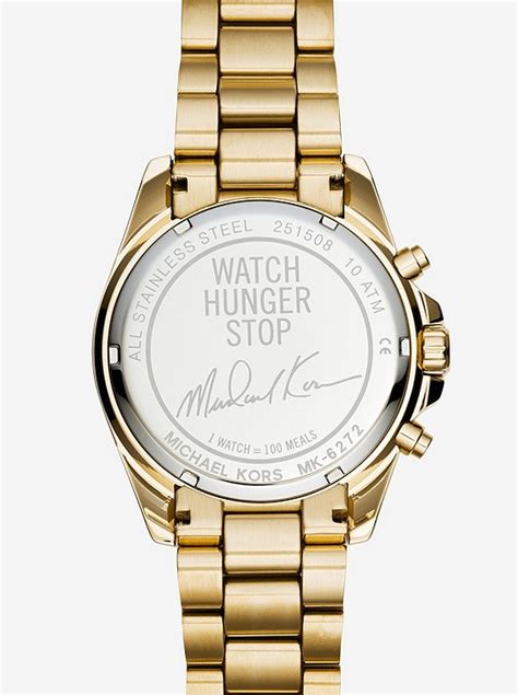 Michael Kors Bradshaw Watch Hunger Stop Watch 